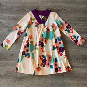 Tea collection size 7 long sleeve floral tunic
